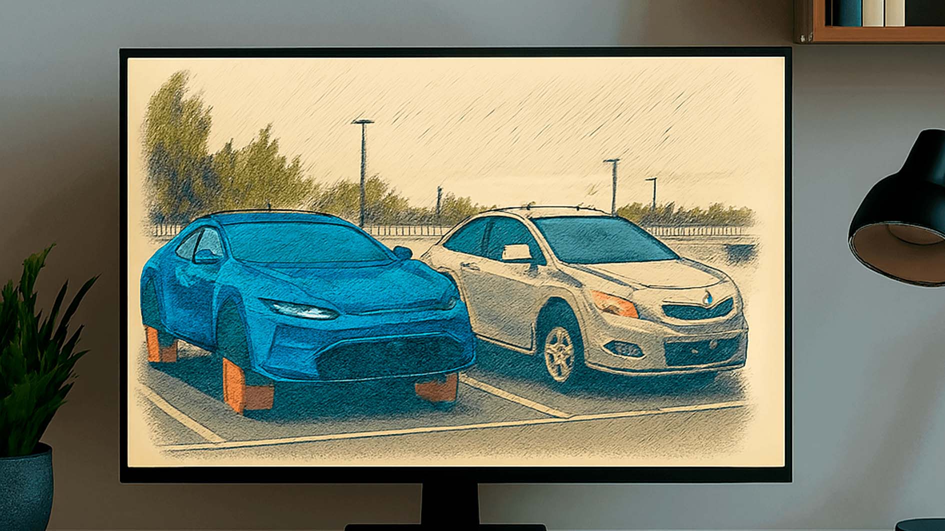 A luxury car without wheels vs. a cheap but functional car